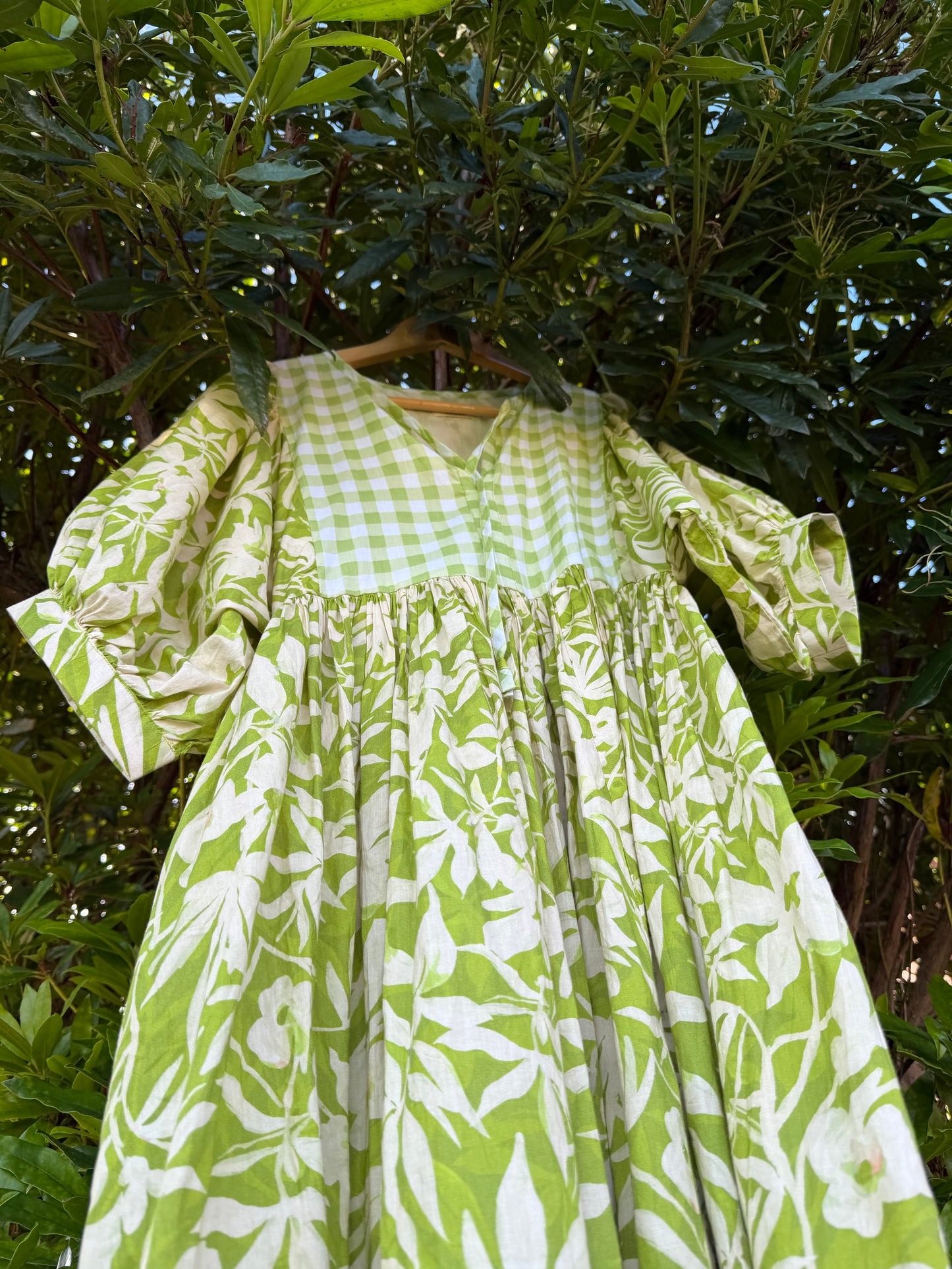 Olive meadow Dress