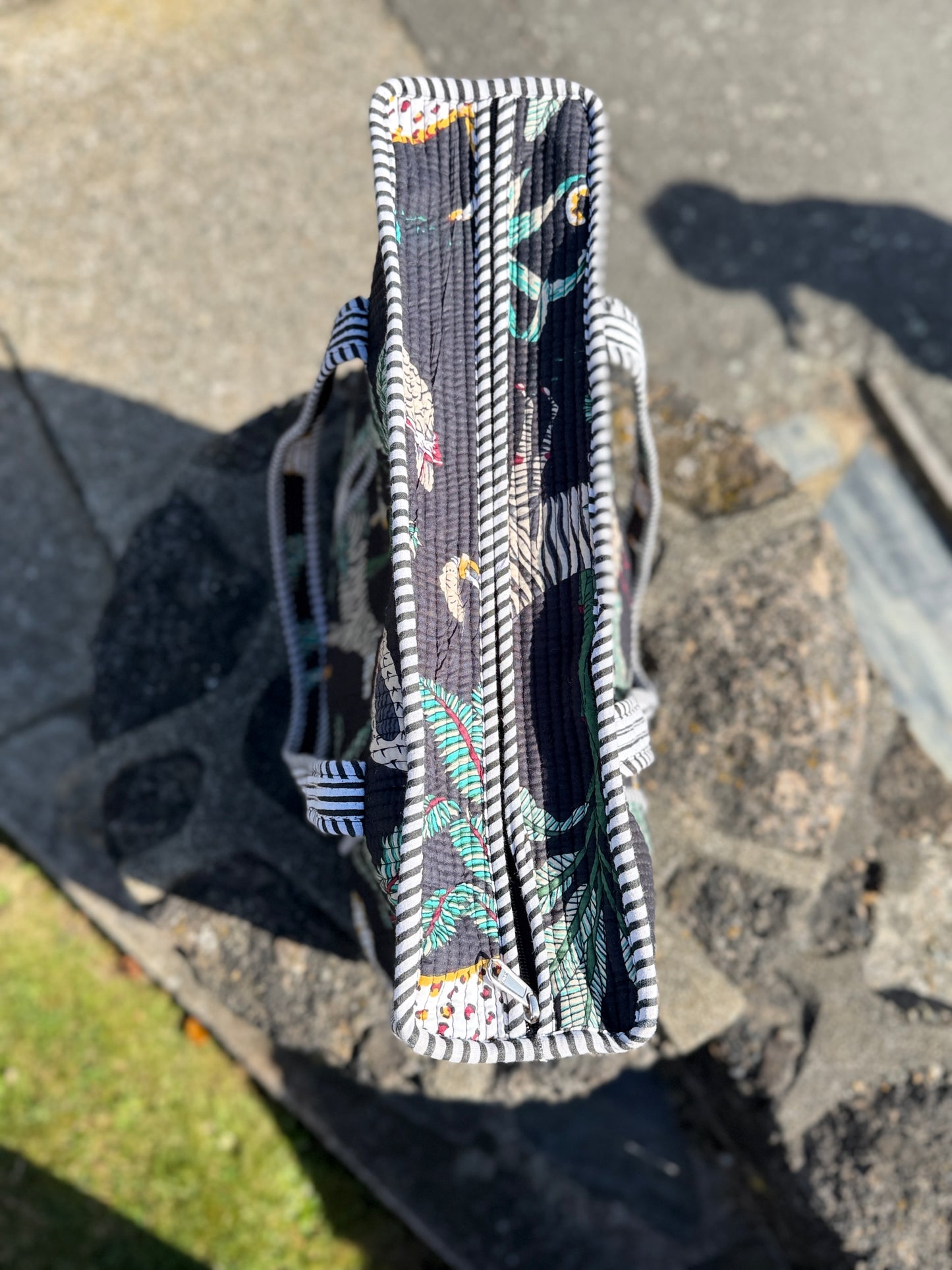 Midnight Safari Cotton Tote Bag