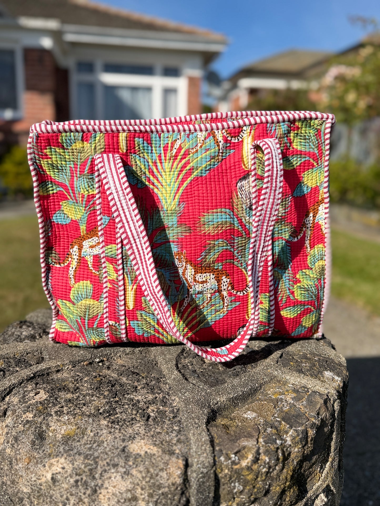Jungle Bloom Tote Bag