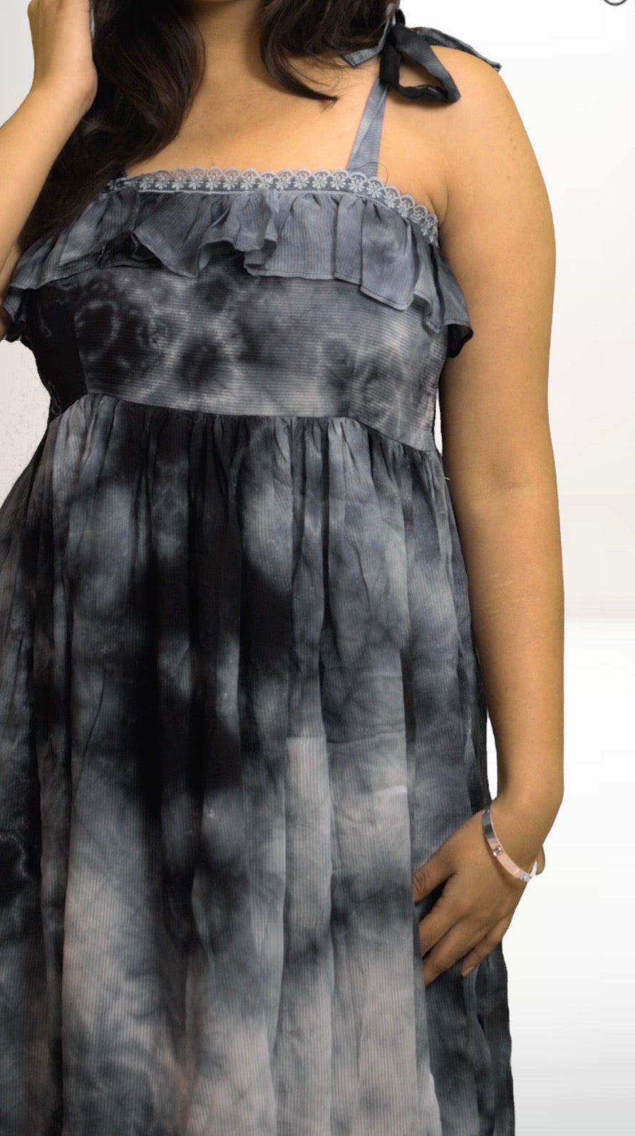 Aranya Tie Dye Maxi Dress