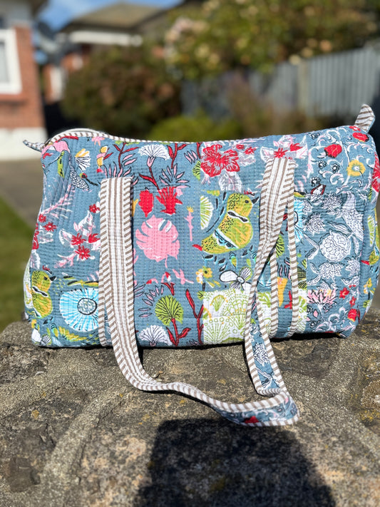 Botanical Bloom Duffle Bag