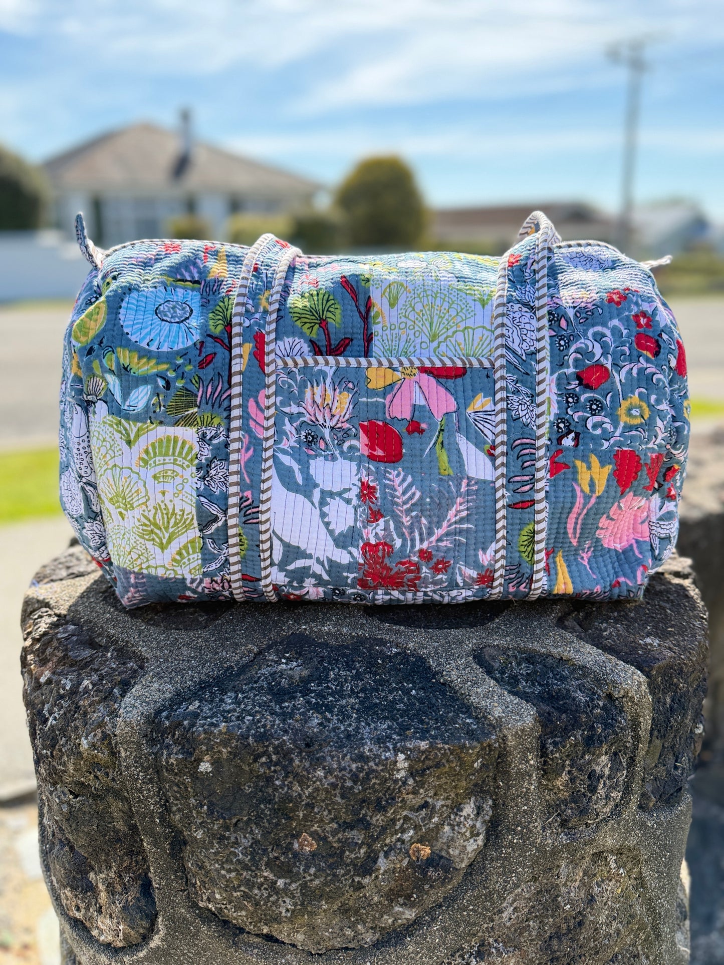 Botanical Bloom Duffle Bag