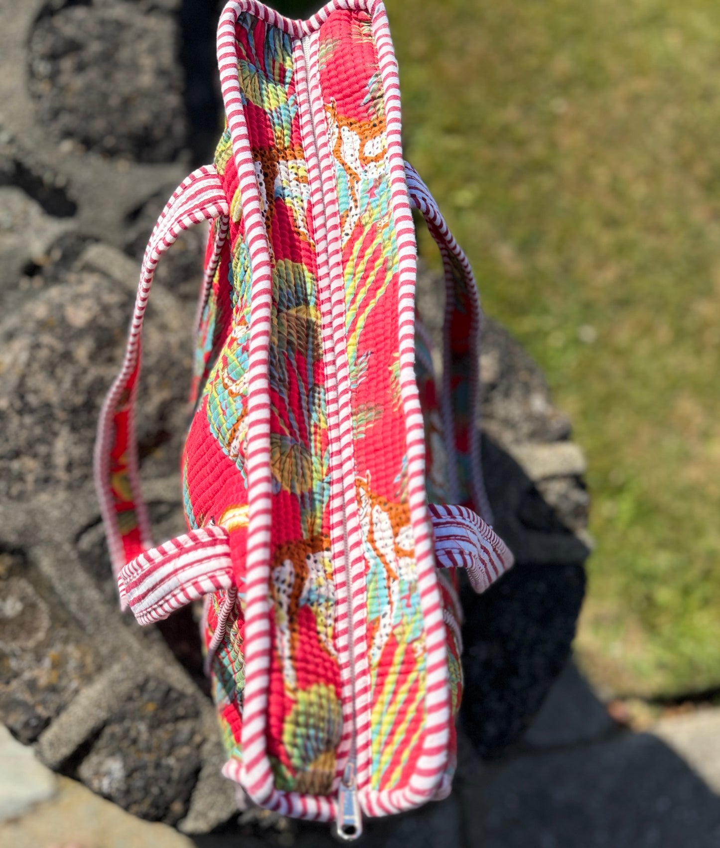 Jungle Bloom Tote Bag