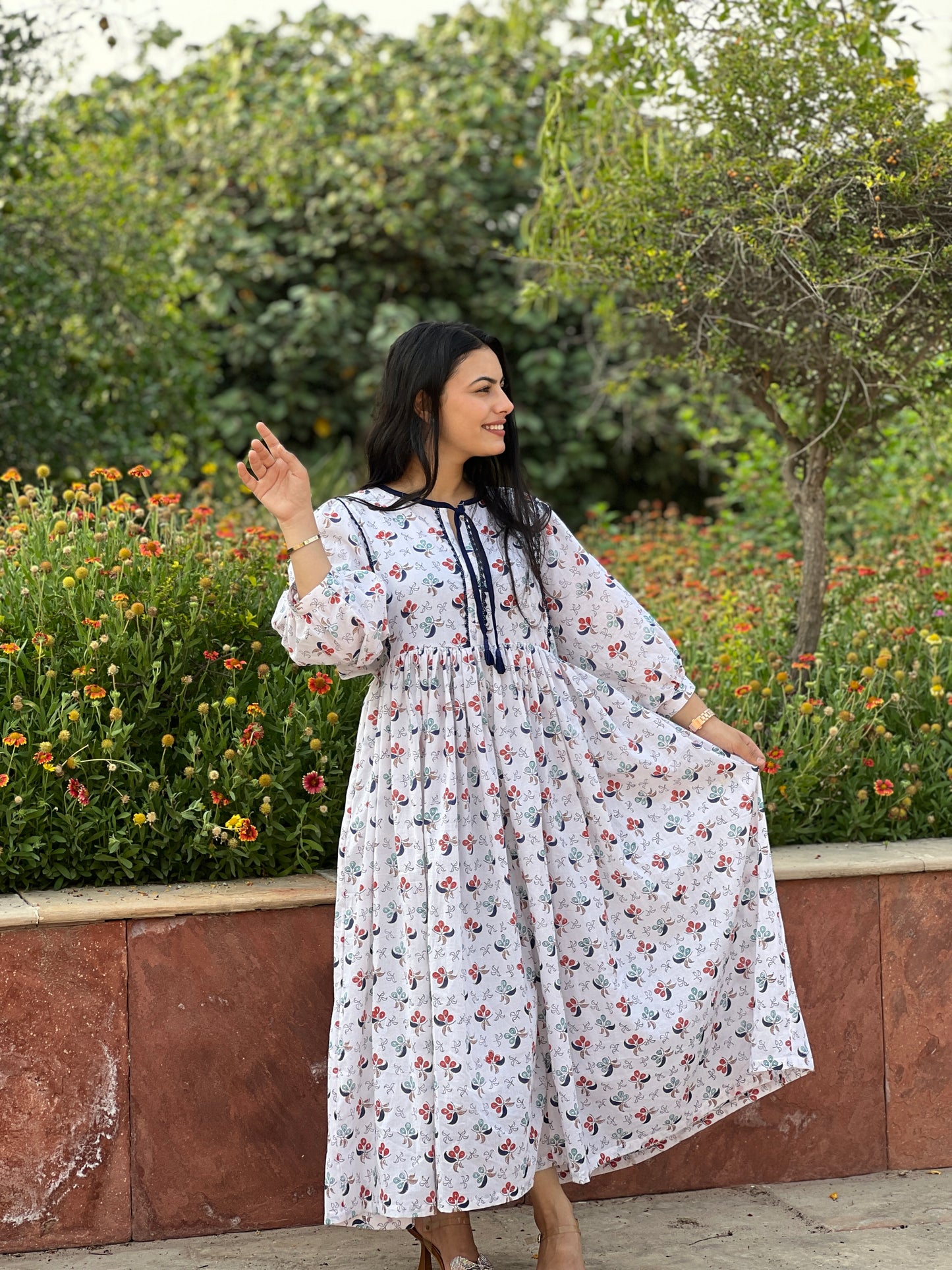 Aarya Bloom Maxi Dress