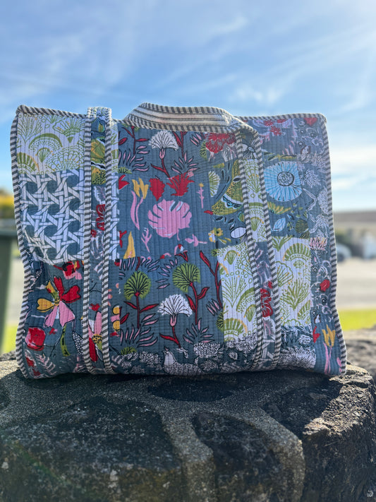 Botanical Bloom Tote Bag